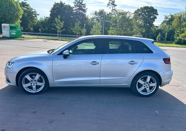 Audi A3 cena 55000 przebieg: 260000, rok produkcji 2013 z Gorzów Śląski małe 277